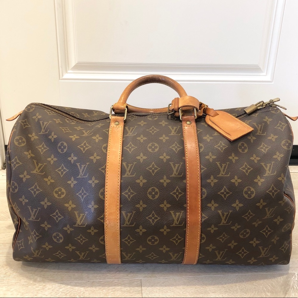Louis Vuitton Vintage Monogram Canvas Duffel Bag - Picture 2 of 8
